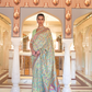 Premium Modal Silk Saree with Kashmiri Handloom Design
