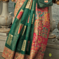 Kashmiri Modal Handloom Weaving Saree with Intricate Traditional Patterns