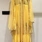 Yellow Georgette Salwar Suit with Intricate Embroidery and Sequins Work