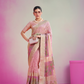 Luxury Georgette Saree Featuring Burnout Detailing