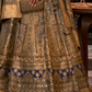 Royal Gold Pure Silk Lehenga Choli With Zari Work - LaVante Fashion
