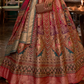 Red Sparkle Embellished Bridal Lehenga Choli - LaVante Fashion