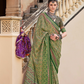 Mercerized New Sigma Silk Saree with Aqua Finish - LaVante Fashion