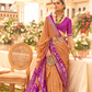 Premium Mercerized Silk Saree with Patola Motifs
