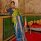 Designer Print Silk Saree for Festive and Casual Wear
