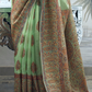 Heavy Modal Saree with Kashmiri Handloom Weaving Elegance