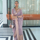 Elegant Mukaish Saree with Traditional Handloom Weaving