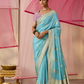 Banarasi Dola Silk Saree with Brocade Blouse Elegance