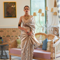 Multi Tissue Saree with Zari Handloom Weaving Elegance