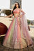 Soft Tissue Lehenga Choli Set with Coordinated Sequins Embroidery