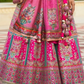 Rose Quartz Sparkle Lehenga Choli with Shimmering - LaVante Fashion