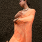 Designer Two-Tone Weaving Saree in Nylon Chinon