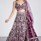 Net Sequins And Thread Embroidery Lehenga Choli Dupatta