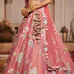 Graceful Net Lehenga Choli Set with Sequined Dupatta