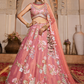 Graceful Net Lehenga Choli Set with Sequined Dupatta
