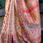 Kashneer Silk Organza Saree with Fine Handloom Weaving