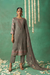 Graceful  Multi-Thread Embroidered Pant Suit