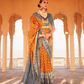 Elegant Patola Printed Art Silk Saree with Intricate Design