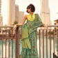 Tissue Saree with Elegant Handloom Weaving and Subtle Shine