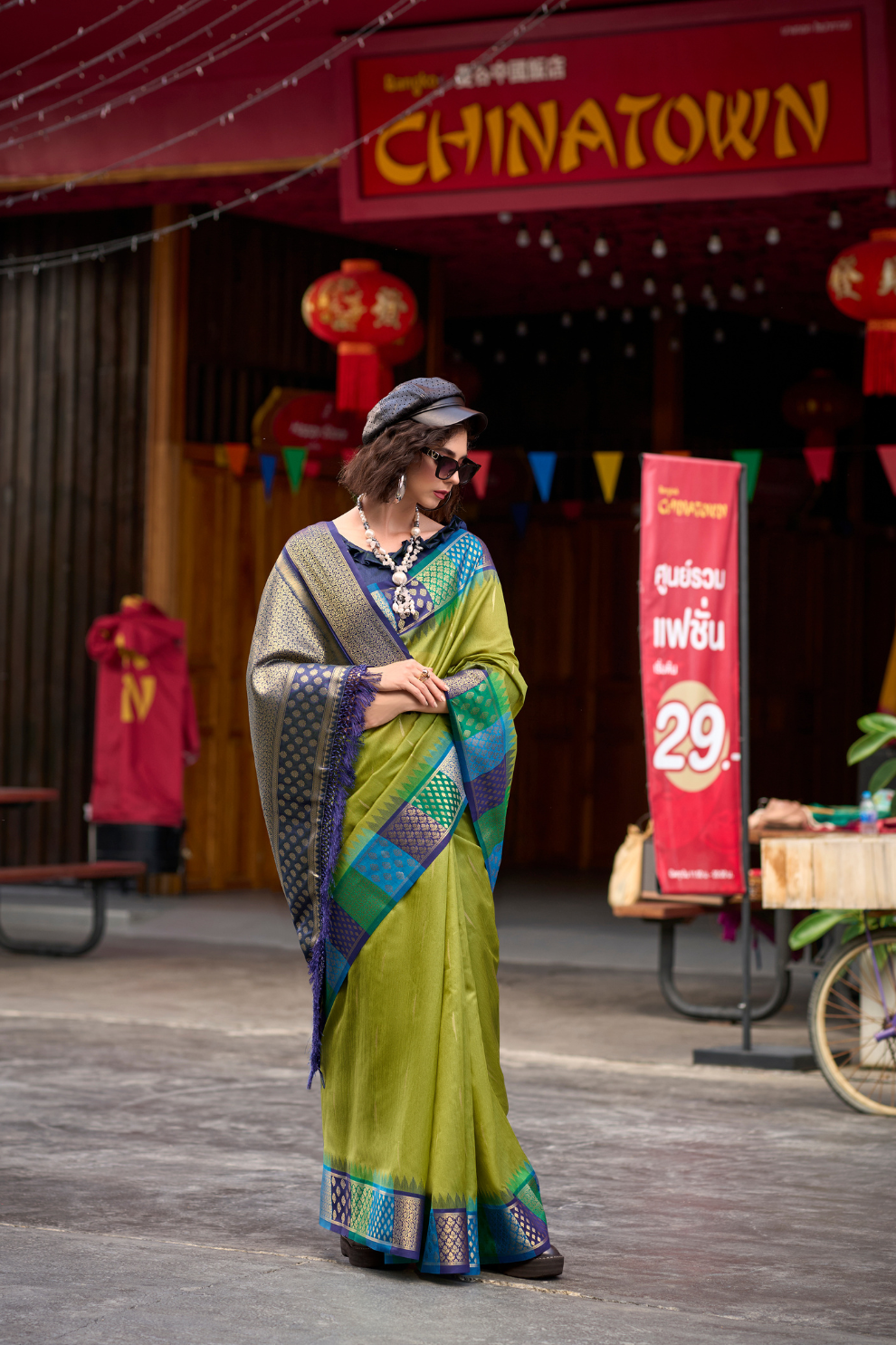 Heritage Handloom Banarasi Silk Saree Pure Regal & Timeless - LaVante Fashion