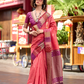 Heritage Handloom Banarasi Silk Saree Pure Regal & Timeless - LaVante Fashion
