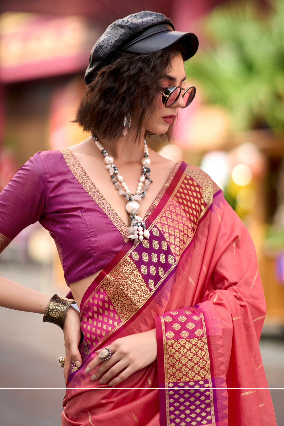 Heritage Handloom Banarasi Silk Saree Pure Regal & Timeless - LaVante Fashion