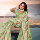 Pure Cotton Silk Saree with Elegant Digital Print - LaVante Fashion