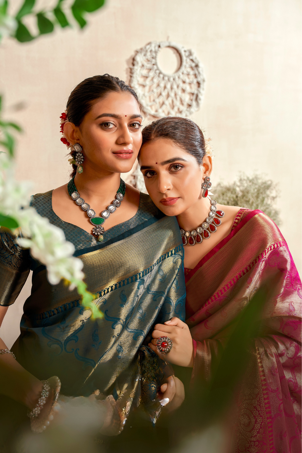 Pure Dharmavaram Silk Saree with Zari Weaving - LaVante Fashion