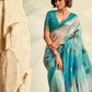 Pure Handloom Khadi Silk with Contemporary Digital Print - LaVante Fashion