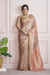Pure Handloom Khadi Silk Saree with Elegant Digital Print - LaVante Fashion