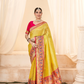 Heritage Paithani Tissue Silk with Traditional Zari Weaving - LaVante Fashion