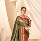 Pure Paithani Tissue Silk Saree with Rich Zari Border - LaVante Fashion