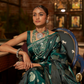 Pure Satin Saree with Elegant Handloom Weaving Design