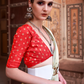 Luxurious Satin Fabric Adorned with Traditional Zari Work - LaVante Fashion