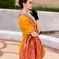 Soft Silk Saree with Ikkat Border and Classic Elegance - LaVante Fashion