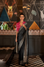 Pure Viscose Handloom Saree with Contrast Heavy Blouse