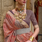 Traditional Wear Pure Silk Saree with Artistic Prints