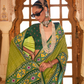 Designer Soft Silk Saree with Patola Prints