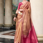 Pure Tissue With Beautiful Designer Pallu and blouse - LaVante Fashion
