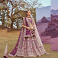 Pure Silk Bridal Lehenga Choli With Moti And Cording Embroidery