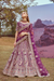 Pure Silk Moti And Sequins Embroidery Bridal Lehenga Choli Dupatta