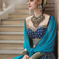 Graceful Cutdana Work Silk Lehenga Choli in Light & Navy Blue - LaVante Fashion