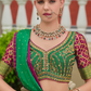 Maroon Traditional Printed Premium Silk Lehenga Set - LaVante Fashion