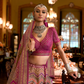 Radiant Pink Silk Lehenga For Special Occasions - LaVante Fashion
