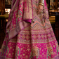 Radiant Pink Silk Lehenga For Special Occasions - LaVante Fashion