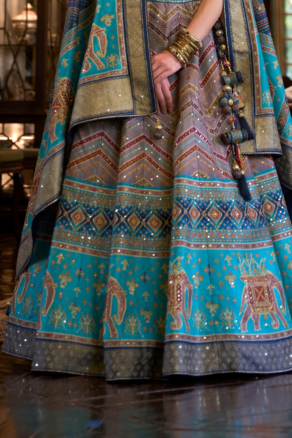 Radiant Pink Silk Lehenga For Special Occasions