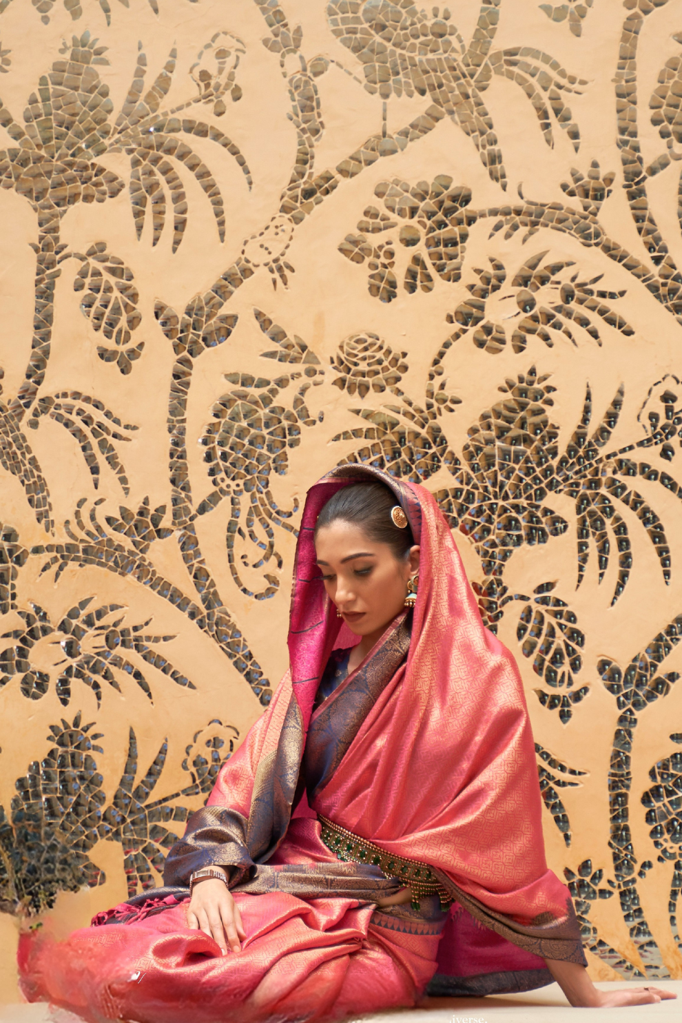 Lustrous Kanjivaram Saree with Authentic Silk and Zari Work