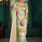Soft Chanderi Linen Fabric with Artistic Digital Print - LaVante Fashion
