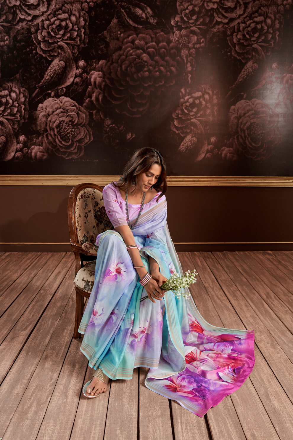 Pure Handloom Silk Fabric in a Smooth Elegant Finish - LaVante Fashion