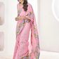 Soft Linen Saree with Natural Texture and Elegant Drape - LaVante Fashion